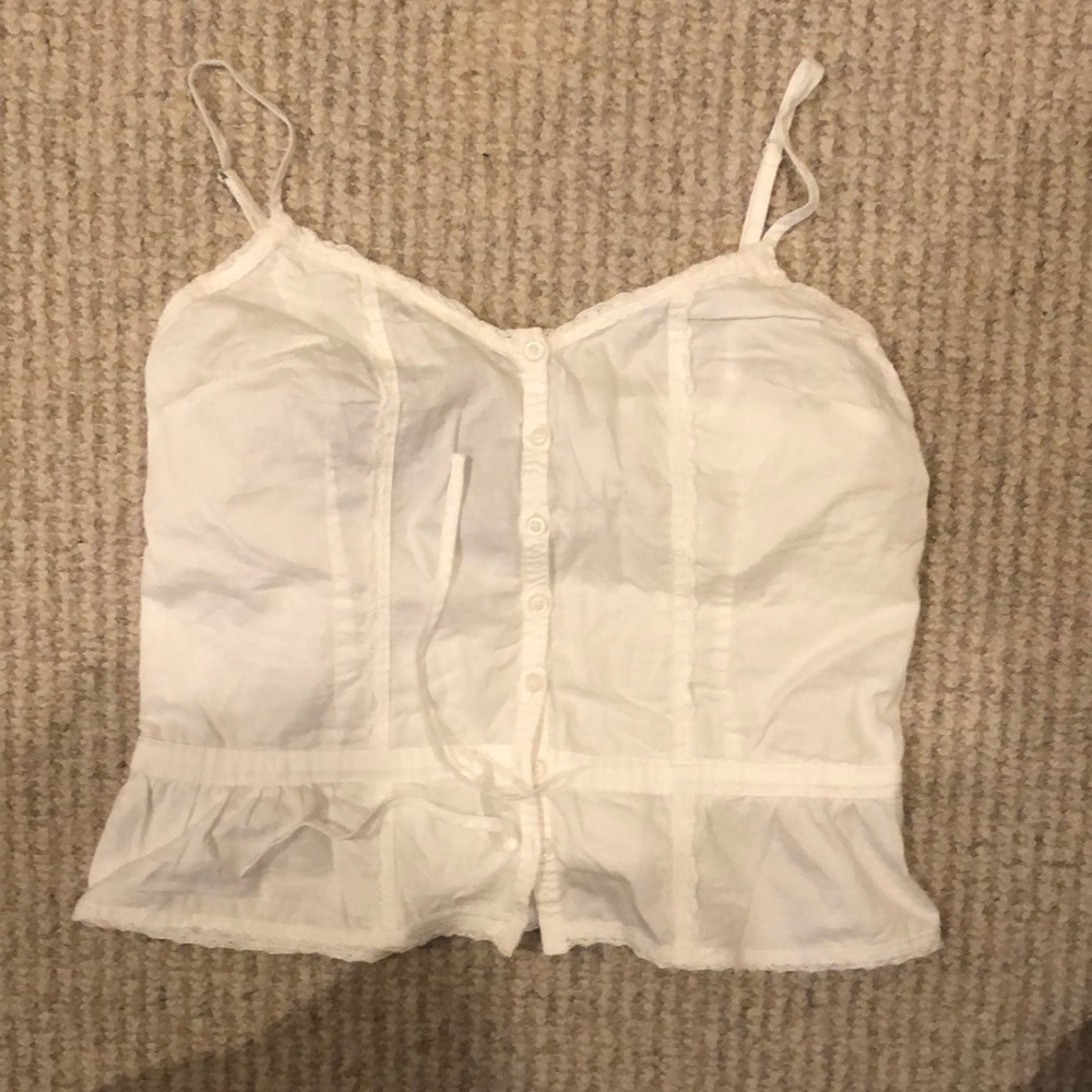 Brandy Melville white tank NWT just didn’t fit right and didn’t return in time